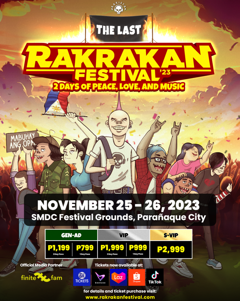 Join The Farewell Bash: The Rakrakan Festival 2023 Nov 25-26 - Get Ready To  Rock!