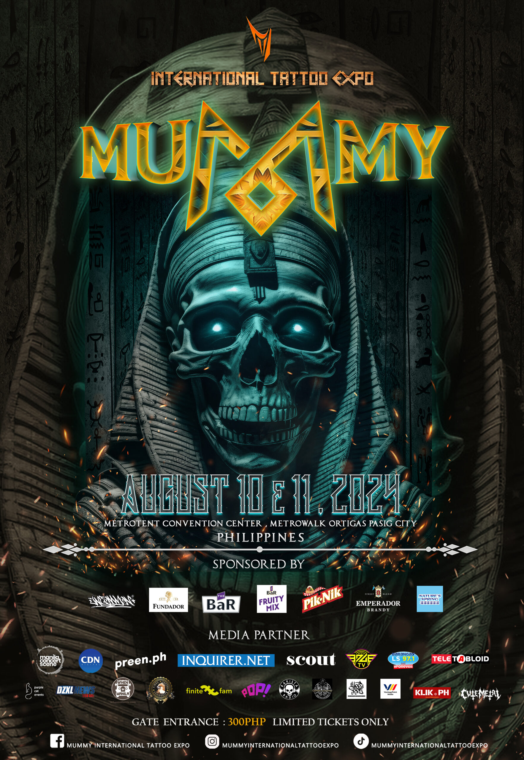 Mummy International Tattoo Expo 2024: A Global Gathering of Tattoo Artists and Enthusiasts